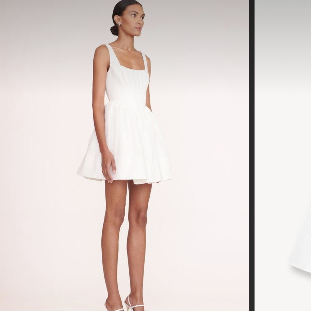 Staud Landscape Dress White